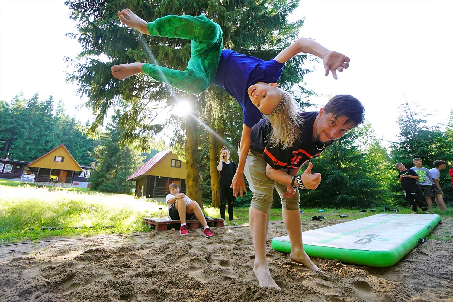 PARKOUR POD VEDENÍM TARYHO TÝMU